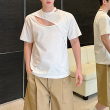 Load image into Gallery viewer, Hollow Patchwork Casual Shirt