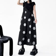 Load image into Gallery viewer, Polka Dot Print LooseWide-leg Overalls