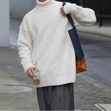 Load image into Gallery viewer, Lapel Twist Sweater Knitwear