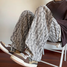 Load image into Gallery viewer, Straight Striped Corduroy Loose Wide Leg Casual Pants