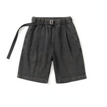 Load image into Gallery viewer, Simple Loose Denim Shorts