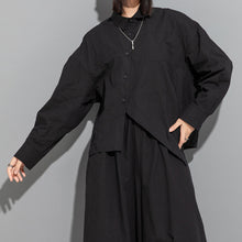 Load image into Gallery viewer, Irregular Slit Long Sleeve Shirt