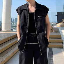 Load image into Gallery viewer, Detachable Zip Short Sleeve Shirt