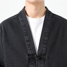 Load image into Gallery viewer, Denim Large Pocket Button Jacket