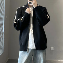 Load image into Gallery viewer, Stand Collar Loose Knit Cardigan