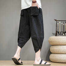 Load image into Gallery viewer, Striped Carrot Loose Wide-leg Casual Pants
