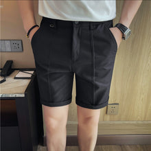 Load image into Gallery viewer, Semi Elastic Waist Casual Shorts