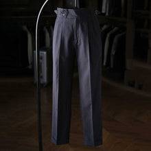 Load image into Gallery viewer, Vintage Paris Button Drape Business Pants