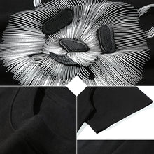 Load image into Gallery viewer, Panda Head Print Crew Neck T-shirt