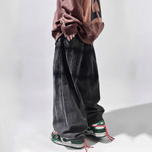 Load image into Gallery viewer, Retro Mid-rise Straight Leg Loose Overalls