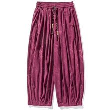 Load image into Gallery viewer, Corduroy Printed Casual Wide-Leg Pants