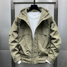 Load image into Gallery viewer, Hooded Loose Cotton Jacket