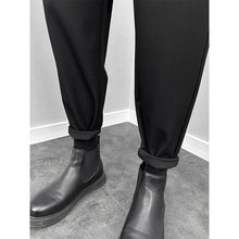 Load image into Gallery viewer, Black Casual Pencil Pants