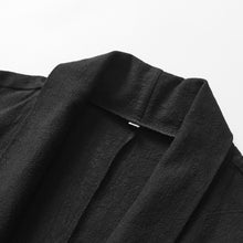 Load image into Gallery viewer, Loose cardigan cotton and linen Coat