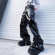 Load image into Gallery viewer, Hip-hop Casual Stage Party Leather Pants