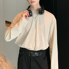 Load image into Gallery viewer, Loose Round Neck Cotton T-shirt