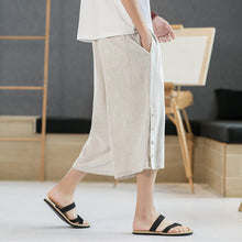 Load image into Gallery viewer, Button Loose Casual Harem Pants