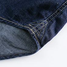 Load image into Gallery viewer, Denim Short-sleeved Loose Work Shirt