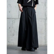 Load image into Gallery viewer, Multi-piece Fake Two-piece Wide-leg Culottes Samurai Pants
