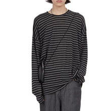Load image into Gallery viewer, Loose-fitting Casual Striped Long-sleeved Shirt