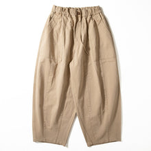 Load image into Gallery viewer, Japanese Heavyweight Cotton Silhouette Loose Fit Harem Pants
