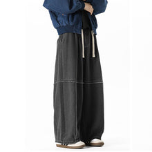 Load image into Gallery viewer, Raw-edge American Harem Straight Pants