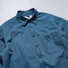 Load image into Gallery viewer, Collared Plaid Textured Shirt