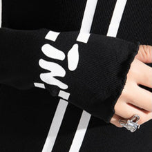 Load image into Gallery viewer, High-neck Printed Long-sleeved Slim-fit Shirt