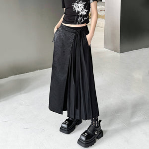 AB Side Spliced Cropped Pants