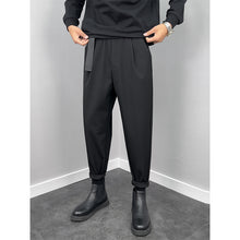 Load image into Gallery viewer, Black Casual Pencil Pants