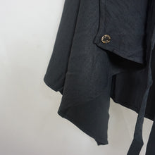 Load image into Gallery viewer, Pile Collar Art Aesthetic Belted Cardigan Top