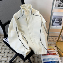 Load image into Gallery viewer, Loose Stand Collar Jacket