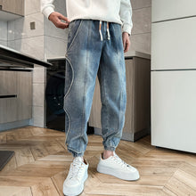 Load image into Gallery viewer, Irregular Patchwork Loose Pencil Pants