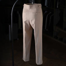 Load image into Gallery viewer, Italian Casual Paris Buckle Straight Business Trousers
