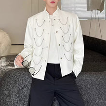 Load image into Gallery viewer, Multiple Zippers Casual Stand Collar Jacket