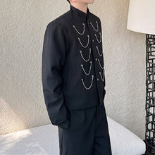 Load image into Gallery viewer, Multiple Zippers Casual Stand Collar Jacket