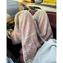 Load image into Gallery viewer, Straight Loose Knitted Jacquard Sweatpants