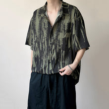 Load image into Gallery viewer, Tie-dyed Ice Silk Drape Loose Shirt