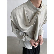 Load image into Gallery viewer, Vintage Ribbon Scarf French Collar Shirt