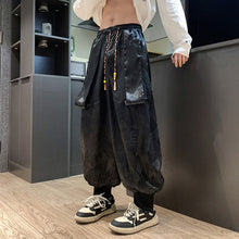 Load image into Gallery viewer, Loose Dragon Print Wide Leg Bloomers