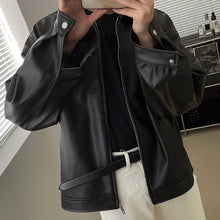 Load image into Gallery viewer, Leather PU Casual Jacket