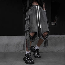 Load image into Gallery viewer, Distressed Multi-Pocket Straight Jeans