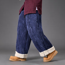 Load image into Gallery viewer, Thickened Reversible Corduroy Trousers