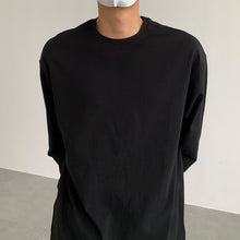 Load image into Gallery viewer, Round Neck Long Sleeve T-shirt