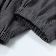 Load image into Gallery viewer, Loose Wide Leg Ankle Tied Lantern Pants