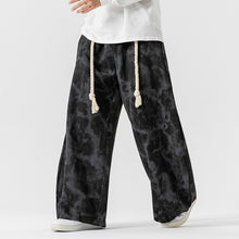 Load image into Gallery viewer, Retro Tie-dye Casual Straight Wide-leg Pants