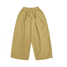 Load image into Gallery viewer, Loose-fitting Straight-leg Cropped Trousers