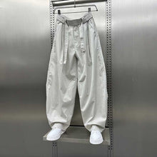 Load image into Gallery viewer, Loose-fitting Curved Elastic Waist Casual Pants