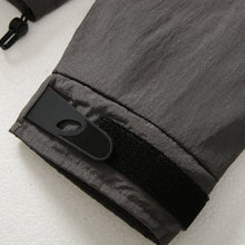 Load image into Gallery viewer, Color-blocked Large Pocket Shooded Windbreaker