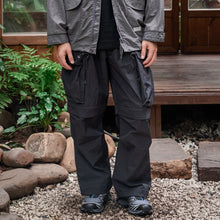 Load image into Gallery viewer, Japanese Three-proof Quick-drying Detachable Pockets Loose Trousers